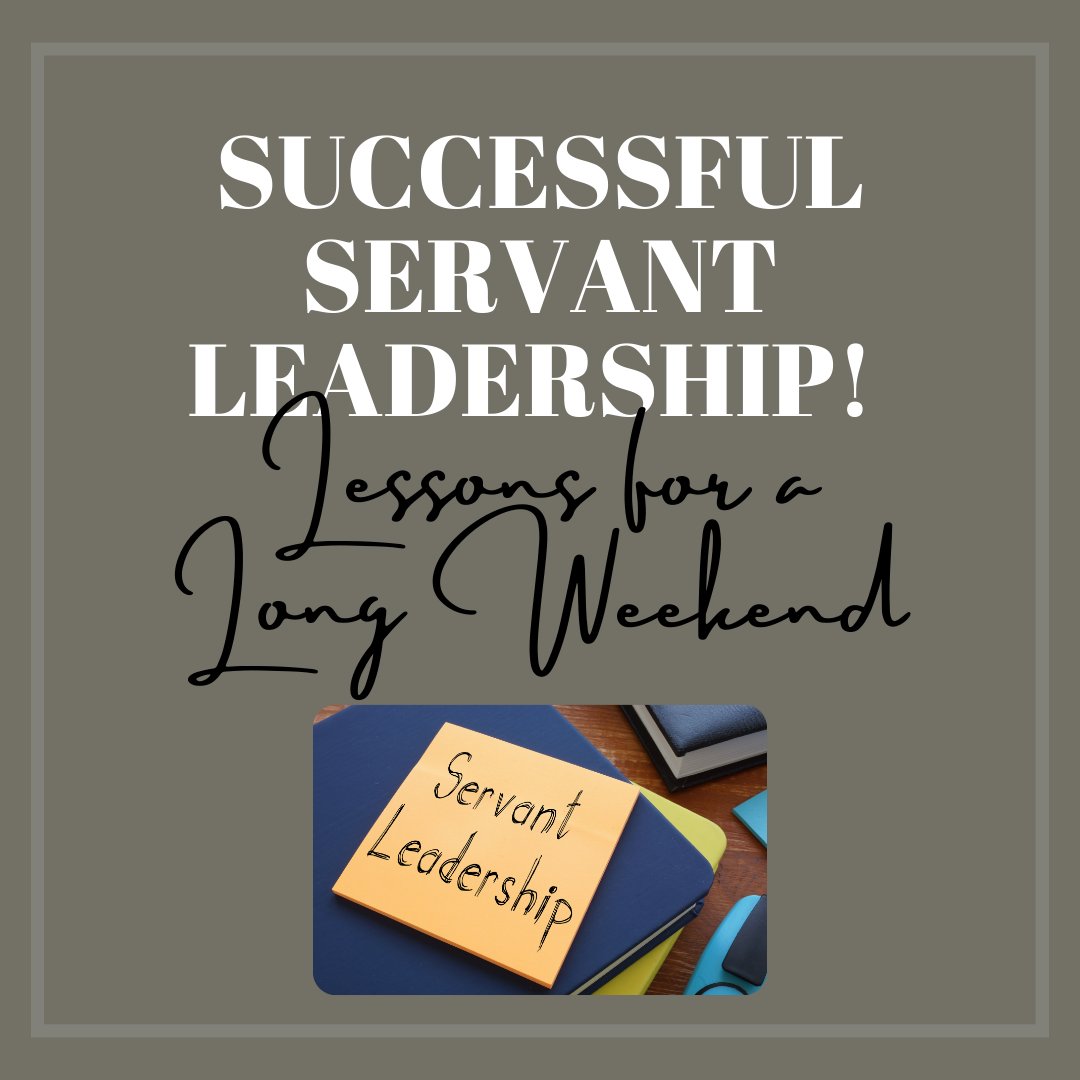 Easter provides an ideal chance to reflect and consider Servant Leadership. By prioritizing empathy, respect, &collaboration, it fosters a positive learning environment where both students &colleagues can flourish. #ServantLeadership #Education #edchat brianhost.blogspot.com/2024/04/succes…