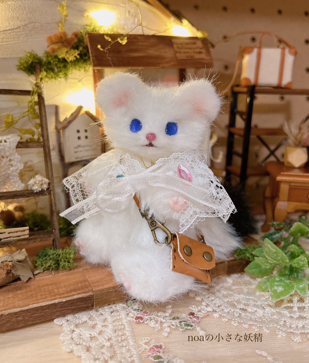 noa_fairy_'s tweet photo. 《✨プレゼント企画🎁》

皆様に感謝を込めて、こちらのシロさんことオコジョ妖精ちゃん🐭をプレゼント✨

《ご応募方法》
①フォロー
②この投稿をリポスト（リツイート）

《締切日時》
2024 年4月15日(月) 21:00〆

沢山のご参加お待ちしています😳💕

#アートドール #artdoll #ぬいぐるみ https://t.co/MMmtQ3X688