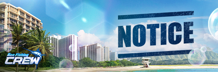 Mar. 27th Confirmed Issues Notice (Resolved)

Greetings from Com2uS. We apologize for the inconvenience caused by an unexpected issue.

Please check below for details.
bit.ly/4ajcURQ

#AcefishingCrew #Com2us #Notice #Compensation