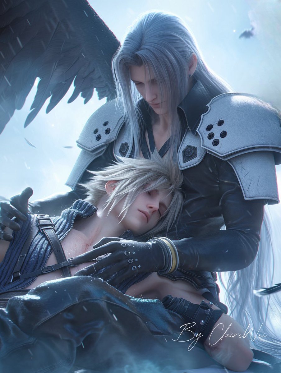 Zoeywei79's tweet photo. Sephiroth caught a chocobo 🐥

#sefikura #cloudstrife #Sephiroth #FinalFantasyVII #FinalFantasy7Remake #FinalFantasy7Rebirth #midjourney https://t.co/wI4muSCVwH