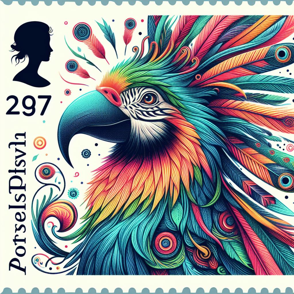 prrinksters's tweet photo. Can AI generate stamp designs? 

Yes it can and they also make some interesting design ideas for wall art and t-shirts?

#stamps #poststamps #stampdesigns #stamped #prrink #GenerativeAI #ai #wallart #tshirts https://t.co/TbMgvDzc1N