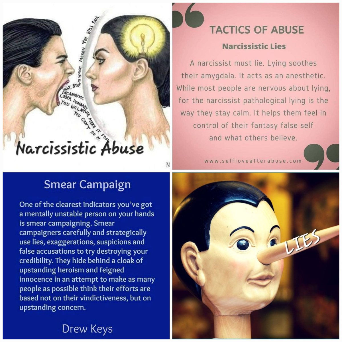 Earstohearyou's tweet image. Many of us have had 'first hand' experience with a NARCISSIST. This is a brief OVERVIEW with links to FAMILIARISE yourself should you encounter such a person, especially when entering a RELATIONSHIP.

NARCISSISM is a 'spectrum' disorder of 5 types. Two of these types are the…