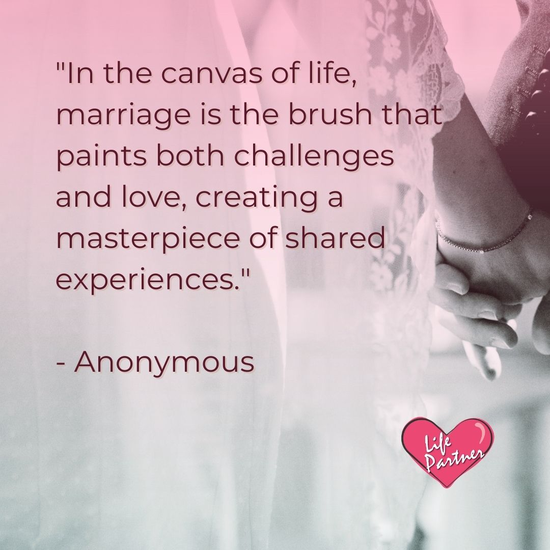 lifepartnerin's tweet photo. Marriage: the art of blending challenges and love into a beautiful life together. 🎨

Every stroke is a shared experience, every color a moment of togetherness.

#MarriageMasterpiece #LifeInLove #SharedJourney #IndianWeddings #LoveAndChallenges #TogetherForever #ArtOfMarriage https://t.co/BvYSioAbEW