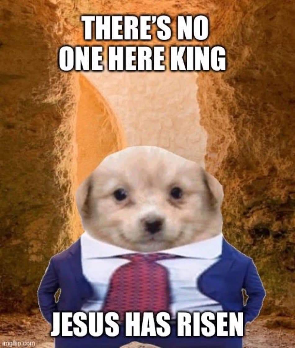 Just your end of the day reminder: Jesus Christ is our arisen King!!!