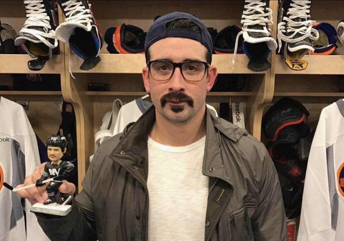 IslandersLive53's tweet photo. A huge congratulations to the tank New York Islanders forward Cal Clutterbuck on being the first player in NHL history to have 4,000 hits ๐ #Isles #CalClutterbuck #IslandersLive https://t.co/aVkryVawSa