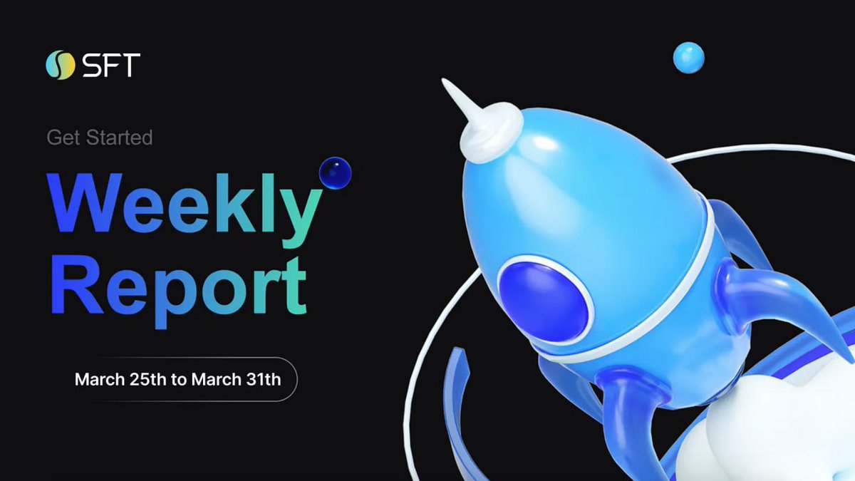🎯SFT Protocol Weekly Report | March 25th to March 31th
📈Statistics TVL : $33,533,999.25

Total FIL staked : 3,303,842.29 FIL
FIL Average APR : 16.14%; Average APY : 15.30%; Average LP APY: 24.28%
🔥Campaigns

✅Join our special partnership celebration by completing a few simple