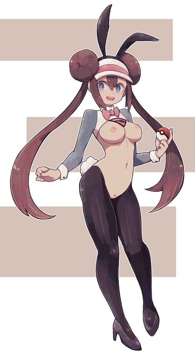 UnovanPokeLust's tweet photo. "Late Easter but here I go! I heard this is a good outfit to wear for today! How is it~?"

#SeductiveSunday. https://t.co/EfGcXM4J1s