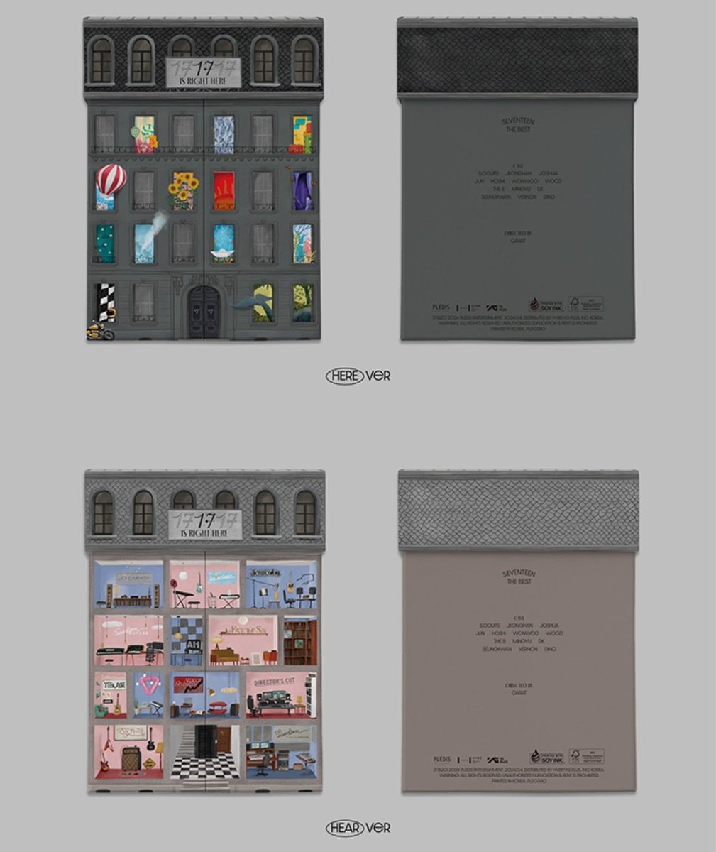 PO SEVENTEEN BEST ALBUM “17 IS RIGHT HERE” 

💸Price
680k/ea (est. 1kg)
640k/ea (est. 800gr)

💸DP 350k/album (boleh nyicil, start 100k yaa. atau request nominal boleh pc/dm aja yaa)

form link: forms.gle/DuyANC1JmoJf5C…

🏠Surabaya
🧡 pelunasan Shopee