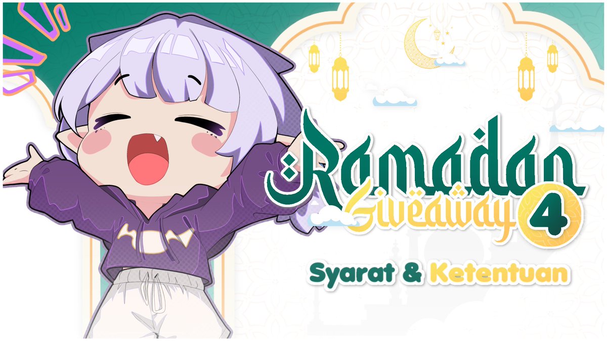 🕌RAMADHAN SPECIAL GIVEAWAY Part 4🕌 

IKUTI DAN MENANGKAN bingkisan menarik dari Kyura
✅ Follow &amp; Like &amp; Retweet (QRT TIDAK DIHITUNG)
✅ Subscribe youtube.com/@KyuraVeronica
✅ Reply apa saja

Pemenang akan diumumkan di livestreaming 👇
youtube.com/live/znARB6i9l…