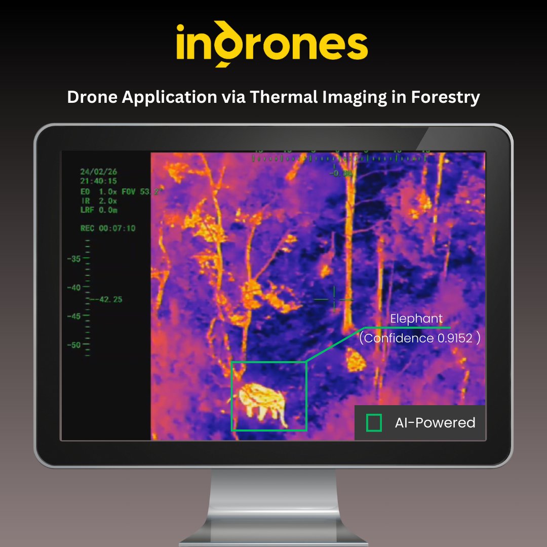 In Kerala’s lush forests, safety takes center stage. #Indrones safeguards precious ecosystems with the #Sigma25 Pro, revolutionizing forest monitoring. Stay tuned for updates!

Explore how we can assist you:  
🔗 : zurl.co/hZE1 
☎️ : +91 9594160160