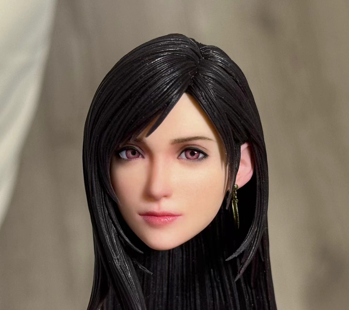 Acgart ACG ティファ 1/6 スケール　ヘッド 素体無し 微笑み Acgart ACG ティファ 1/6 スケール ヘッド 素体無し 微笑み