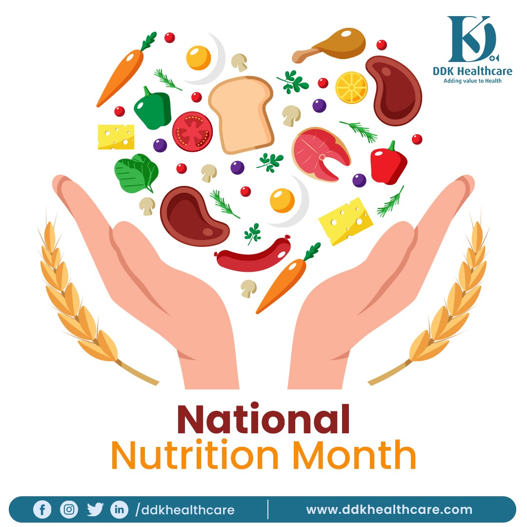 Let's celebrate the power of healthy eating and nourishing our bodies this National Nutrition Month! Share your favorite nutritious meals and tips for a balanced diet. 🥦🍎 #NationalNutritionMonth #HealthyEating #DDK #DDKHealthcare #HealthcareSpecialist #Surgicals #Surgicaltools