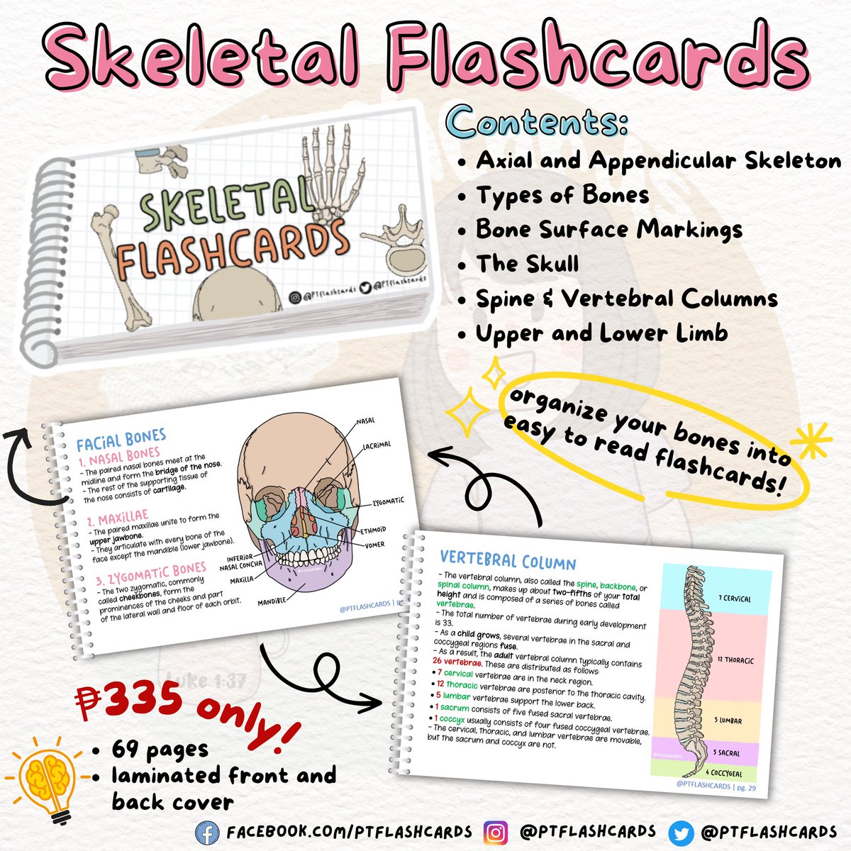 PT flashcards tweet media
