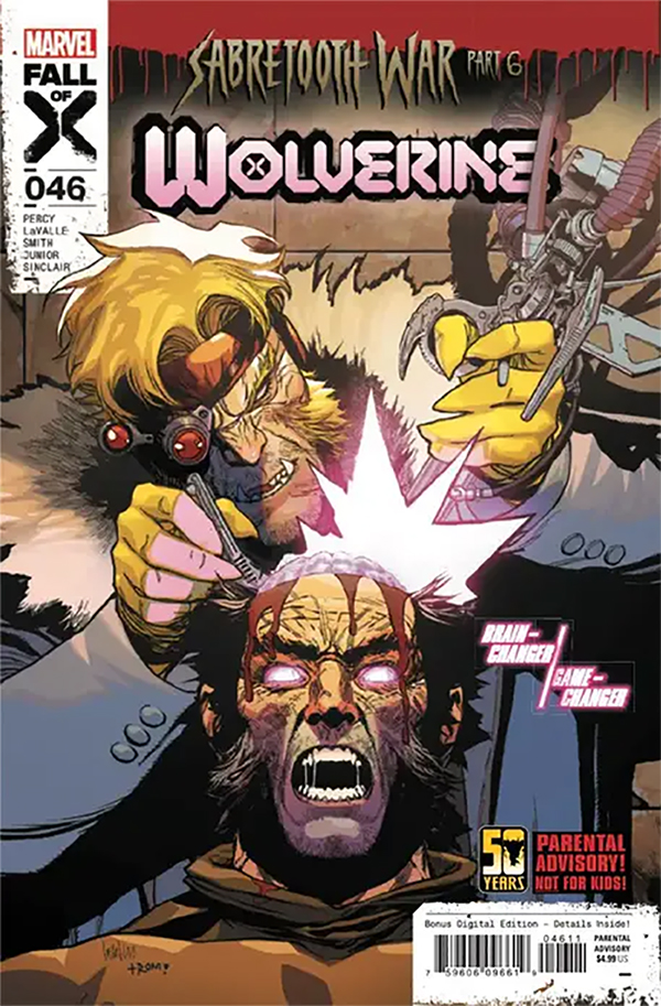 Although @ScottPRedmond is fatigue with superhero nostalgia, something 'Wolverine' #46 made it work better than it has the last few months. Read his review to learn more: tinyurl.com/v8j3ys2m
