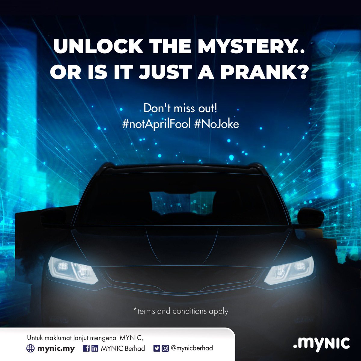 Are you ready to unravel the Mystery? 🕵️‍♂️
Get ready to join us on an adventure like no other!
Stay tuned for more updates! ⏱️
#StayTuned #UnlockTheMystery #MYNIC #KementerianDigital #MalaysiaDigital #MalaysiaMADANI #DigitalNation #JomDigital #SayaDigital #domainname #my