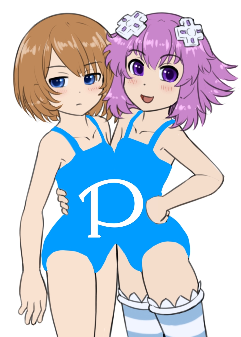 Blanc and Neptune because reasons inkbunny.net/s/3288598 pixiv.net/en/artworks/11…