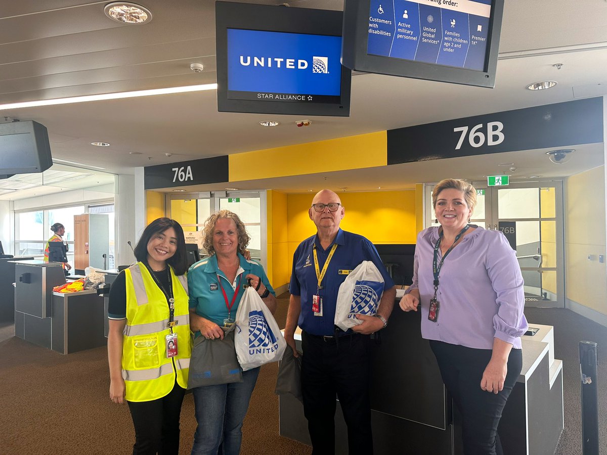 It’s always a great pleasure for #TeamBNE to host the @BrisbaneAirport Volunteer Ambassadors’ familiarisation tour raffle winners. Thank you for taking care of our customers, and your passion for our airport community! #beingunited #goodleadstheway #volunteer #brisbane