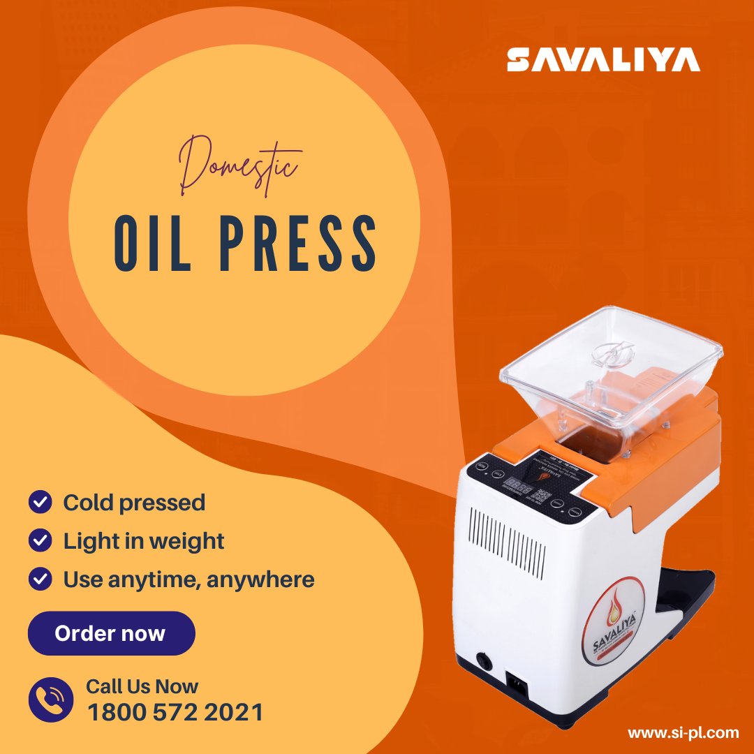 Upgrade your culinary journey with our easy-to-use oil making machine today!

#savaliyaoilmakermachine  #oilmakermachine #oilpressmachine #oilextractionmachine #oilexpeller #OilMakingMachine #oilpress #coldpressoilmachine #coldpressed #peanutoil #mustardoil #coconutoil