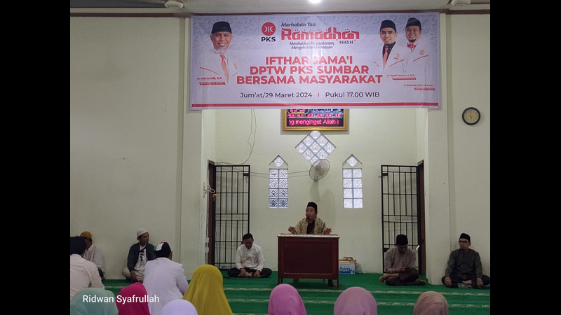 DPTW PKS Sumatera Barat Gelar Buka Puasa Bersama dengan Masyarakat dlvr.it/T4v0vX