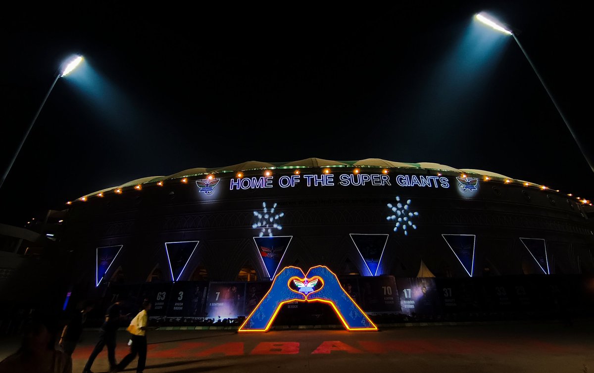 yashagra_'s tweet photo. LSG's Fortress!! @LucknowIPL #IPL2024 
Beautiful Ekana Stadium 🏟️
@ImTheBaljeet @CricCrazyJohns https://t.co/7x4QJJNkMW