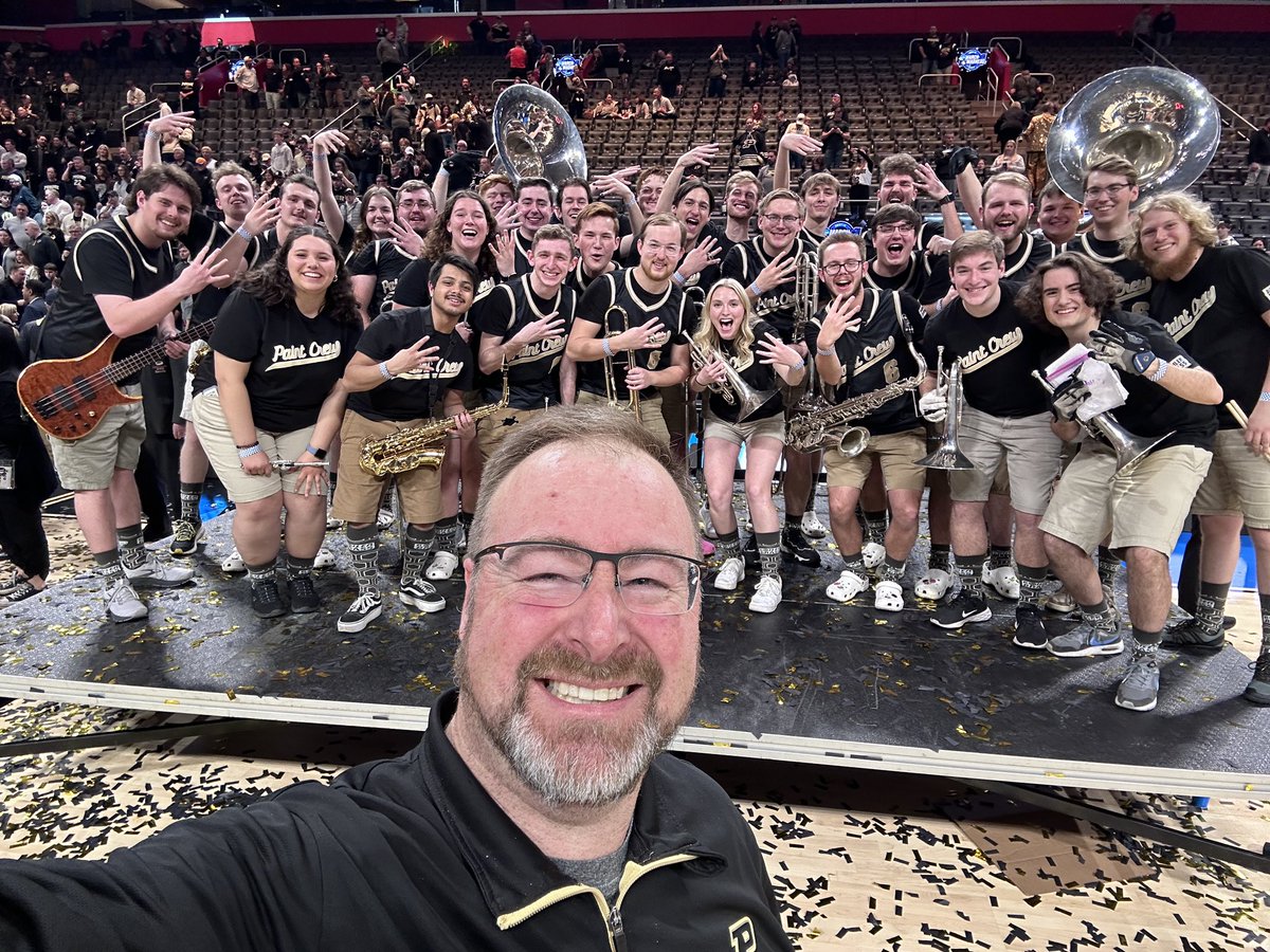 More work to do!  Congrats <a href="/BoilerBall/">Purdue Men's Basketball</a> and see you in Phoenix!! <a href="/BoilerBrass/">Boiler Brass</a>