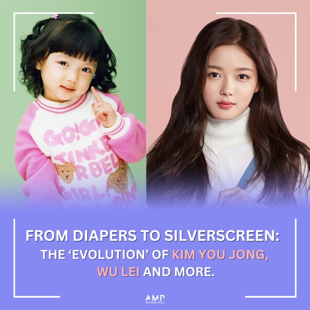 amp_entofficial's tweet photo. 👀Did you know that some popular celebrities began their careers in entertainment since childhood? Who are they? Let's find out together ⬇️

🔗https://t.co/vuFwfAln1N

#KimSoHyun  #คิมโซฮยอน #กันอรรถพันธ์ #GunAtthaphan #WuLei #吴磊 #KimYouJong #คิมยูจอง https://t.co/k82hm8kk4G