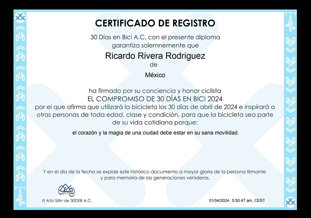 rintek's tweet photo. Vamos por el segundo año. 
Más feliz no puedo estar. 
Corazón y magia para pedalear. 
#30díasenbici https://t.co/2x53lUoI3E