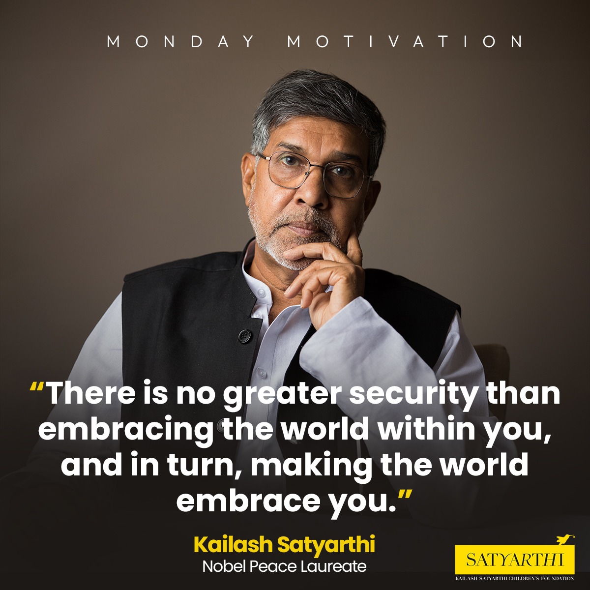 ✅💯 #KailashsSatyarthi #MondayMotivation #Motivation