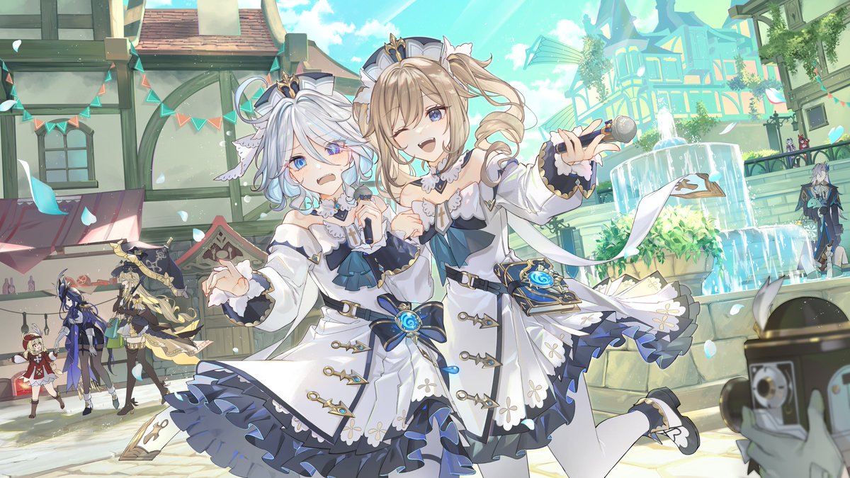 [原神] 蒙德偶像和楓丹偶像