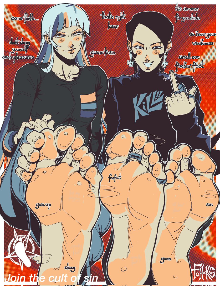 Nyoolie's tweet photo. flower of hell x kill girl (comm) https://t.co/qlZb89t06Q