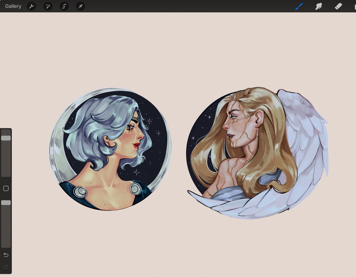 Individual charm designs but do not separate them 🌙🪽