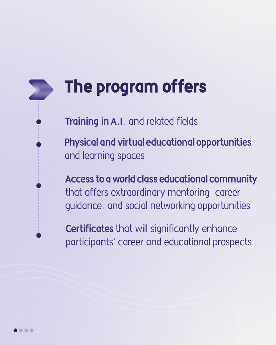 uaeai_2031's tweet image. We are pleased to announce the A.I. Program, a specialized training program managed by the National Program for Artificial Intelligence in the UAE in partnership with the University of Birmingham, UK ...
For more visit: ai.gov.ae/AI-program/
#AIProgram #UAEAI