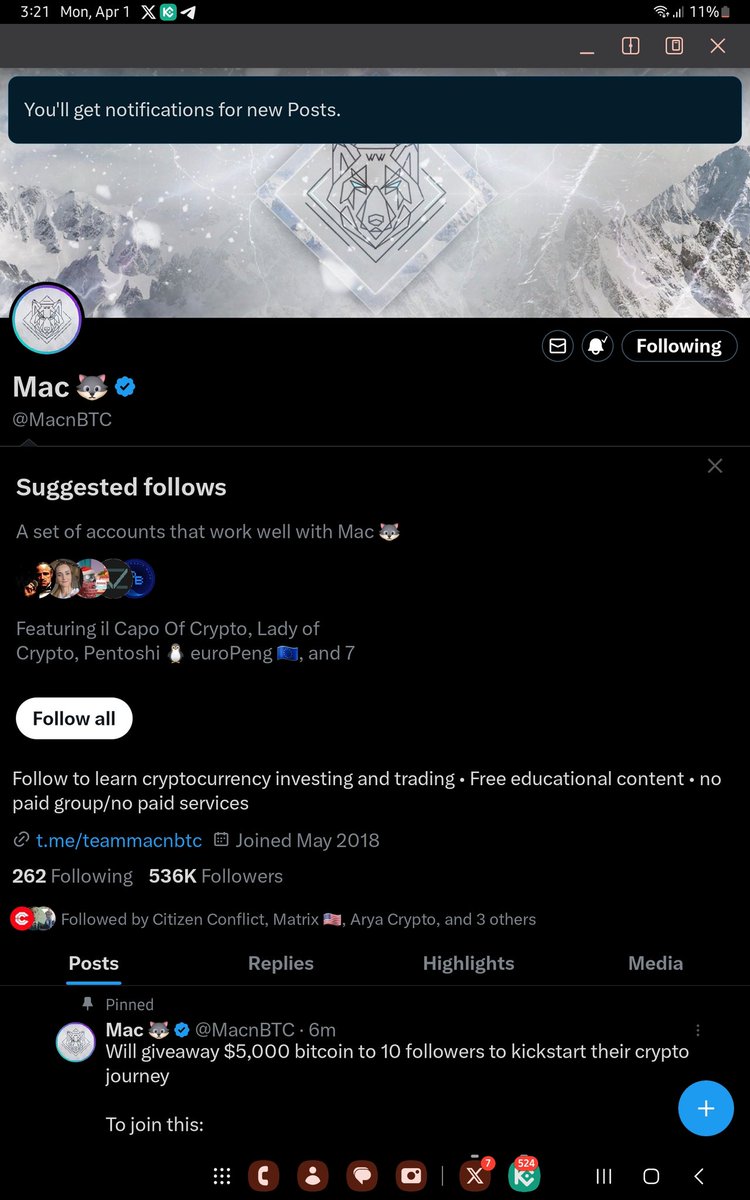 kingminted's tweet photo. @Ashcryptoreal @MacnBTC Done. Boss @xoprincessapril @MicIhae1XBT https://t.co/euEvIrxhUY