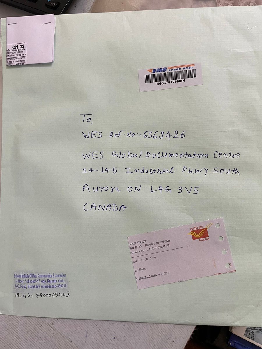 vivekshah032's tweet photo. @IndiaPostOffice important documents still not reached at my sending location they mail me still documents is not get...what to do and bodakdev postoffice any person not given any answers...pls do needffull
More than 1 and half month Wes not received documents https://t.co/06DzL3cLFA