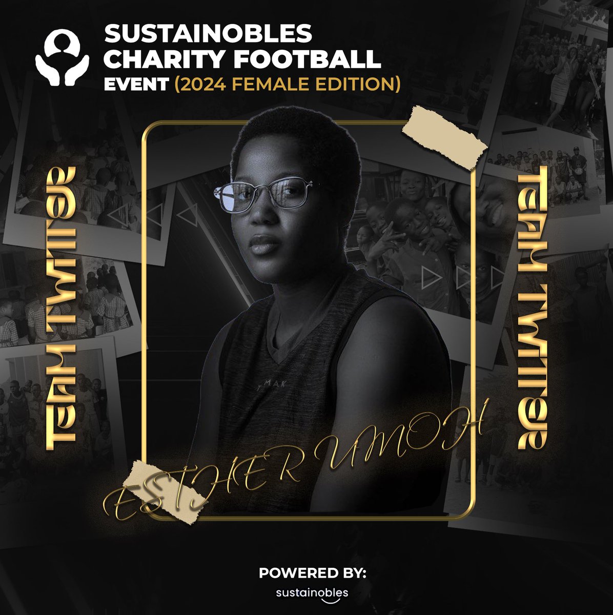 Didier Dammy
Luis Ezeani
Esther Moutinho.

8 down, 14 more to go.

Stay with us 😇