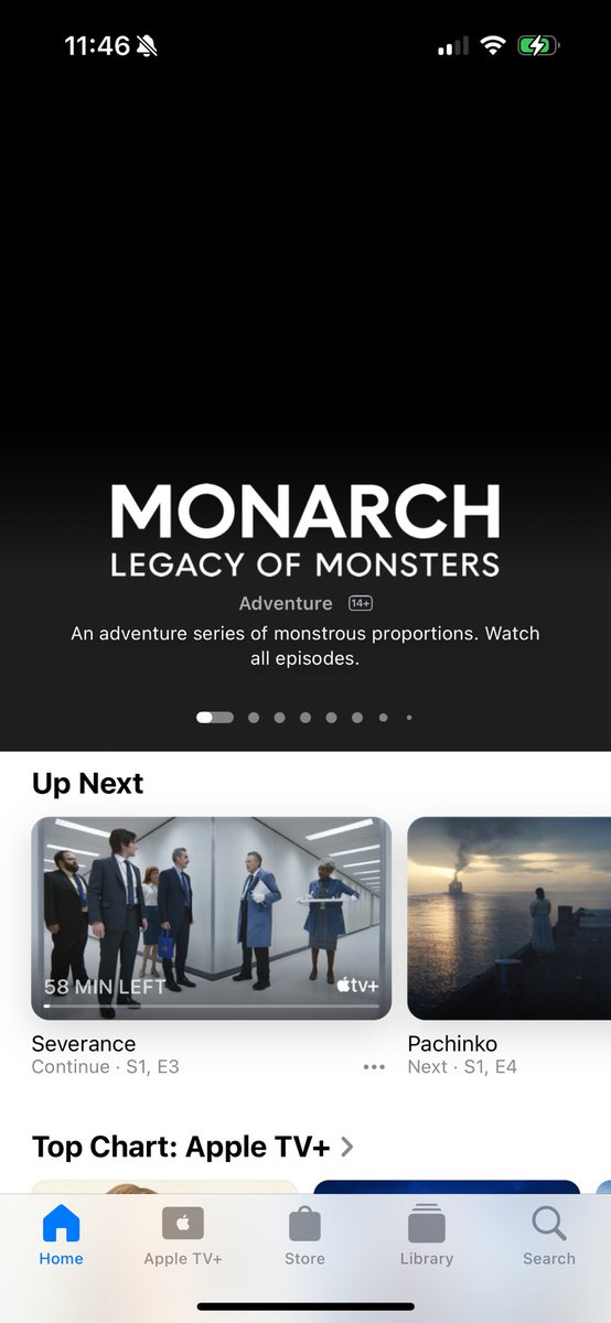 chananigan's tweet photo. why am I only watching severance now? https://t.co/TuF84VfCUe