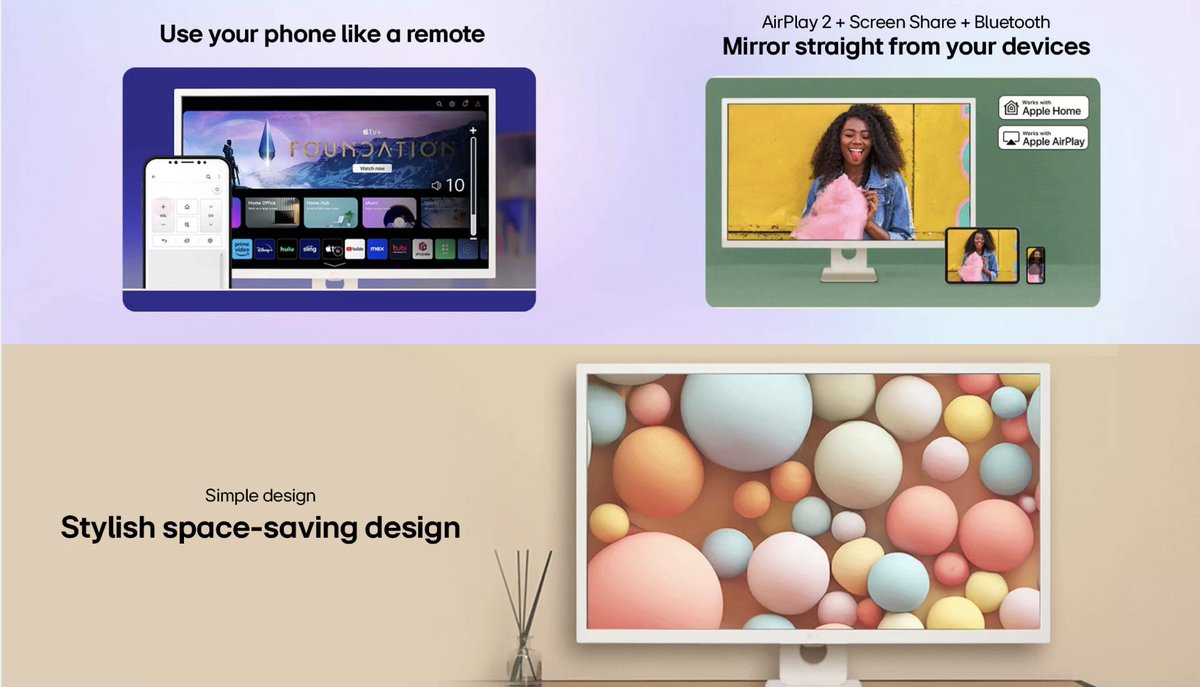 stufflistings's tweet photo. LG MyView Smart Monitor launching soon in India, will be sold via Flipkart.
#LG #LGMyView #newlaunch https://t.co/miOW0EYLPK