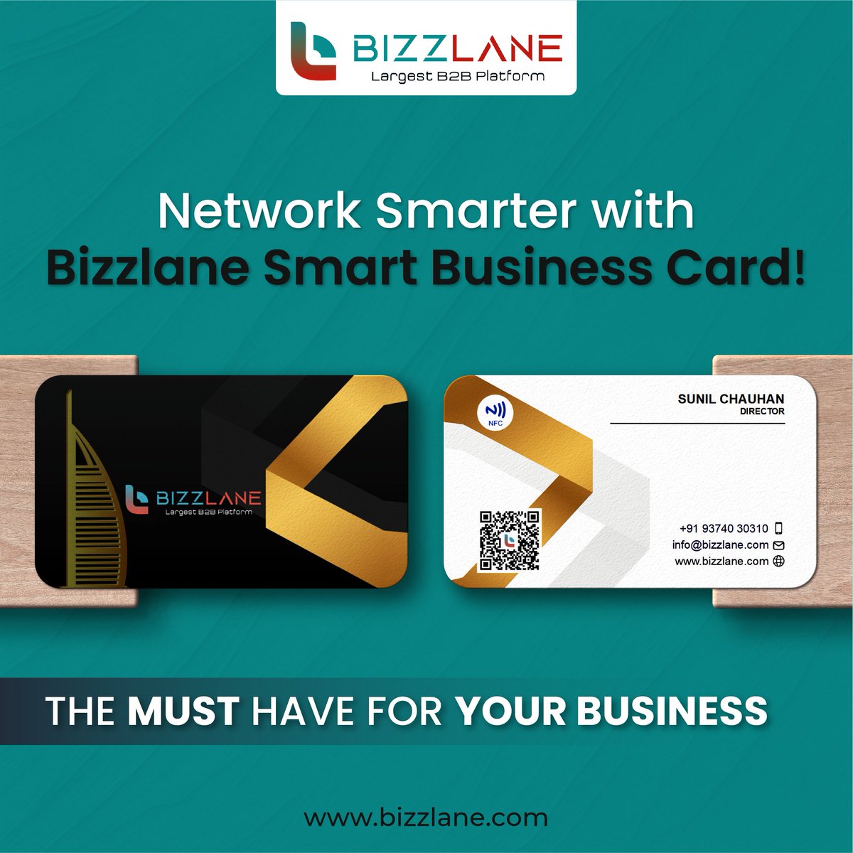 Network Smarter with Bizzlane Smart Business Card!
THE MUST HAVE FOR YOUR BUSINESS

#bizzlane #NFCcards #bizzlanecard #nfcbusinesscard #seamlessexperince #YourBusinessMatters #LevelUp2024 #communitybuild #foryourbusiness #smartbusinesscards #SmartNetwork #smartbusiness