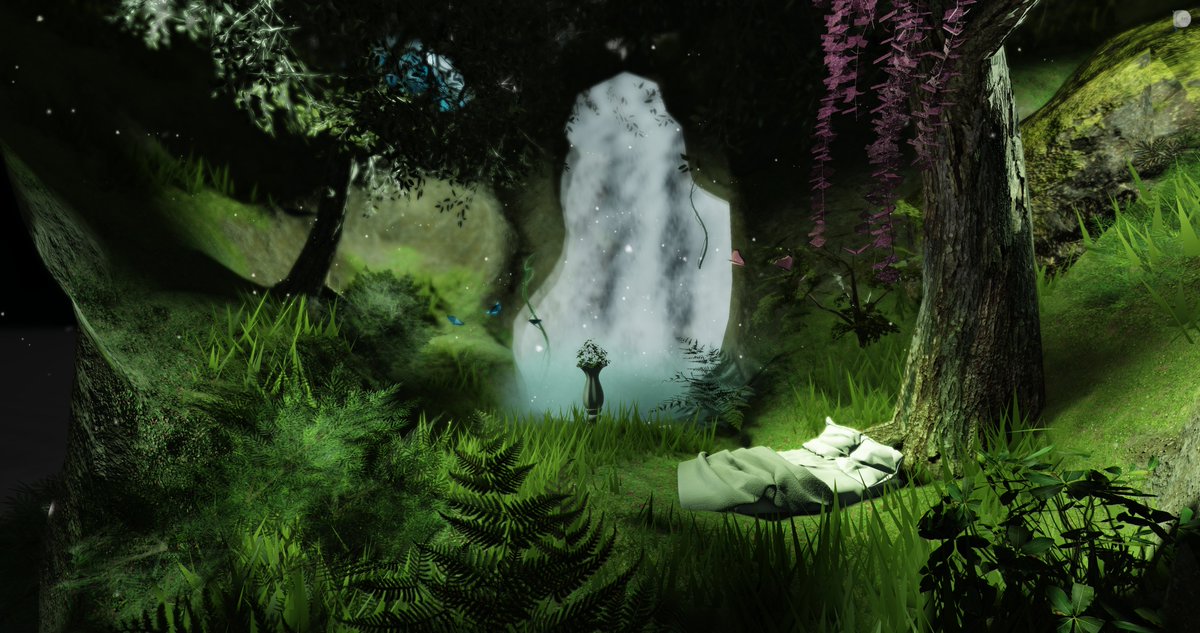 R34Gone's tweet photo. forest scenary being created but def more tweaks final results https://t.co/yru0hCbrGe