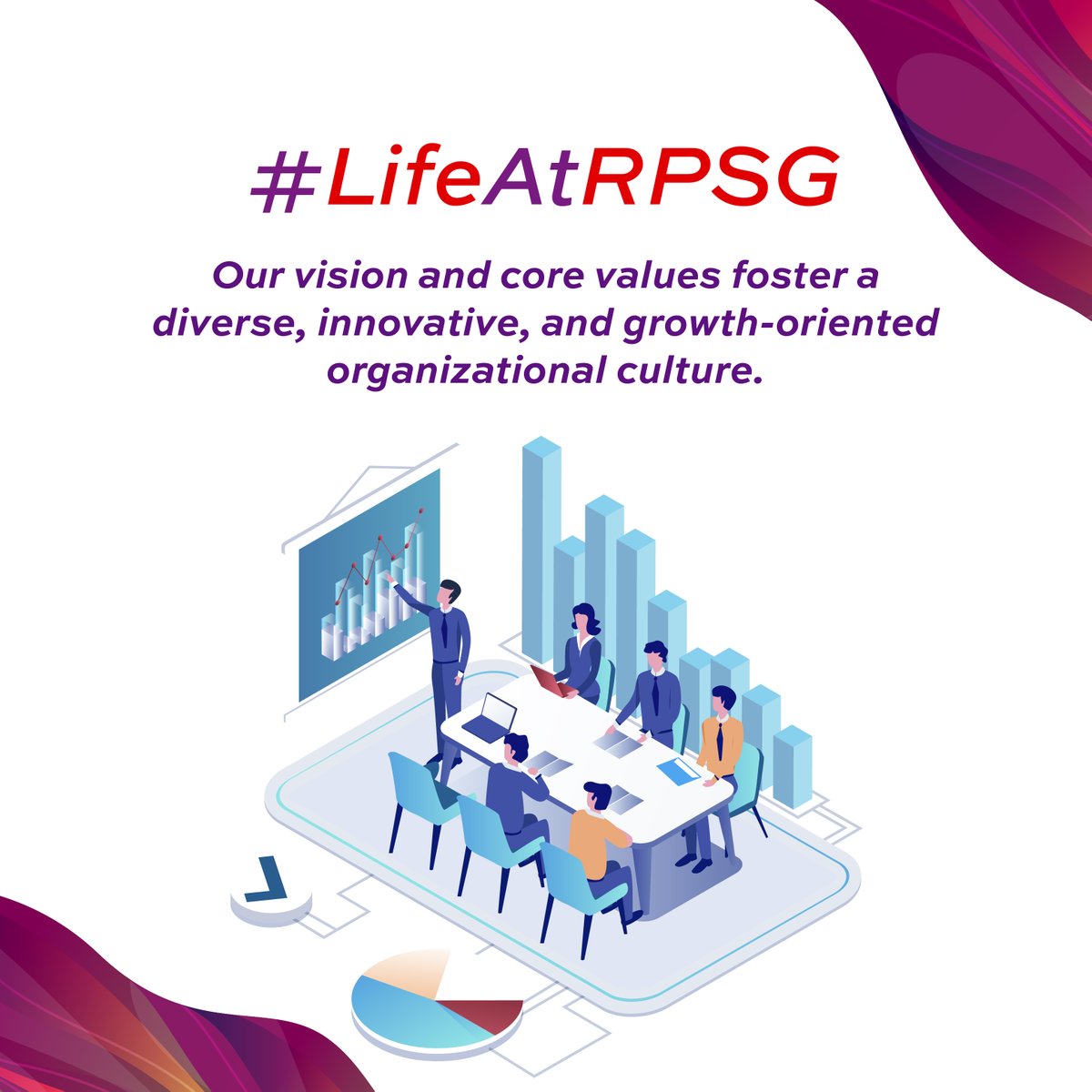 At RPSG Group, we champion the creation of diverse teams, uniting individuals with unique perspectives under a shared purpose and strategic vision. #RPSGExcellence #RPSGInnovations #BusinessExcellence #CareersIndia #GlobalLeadership #GlobalOpportunities