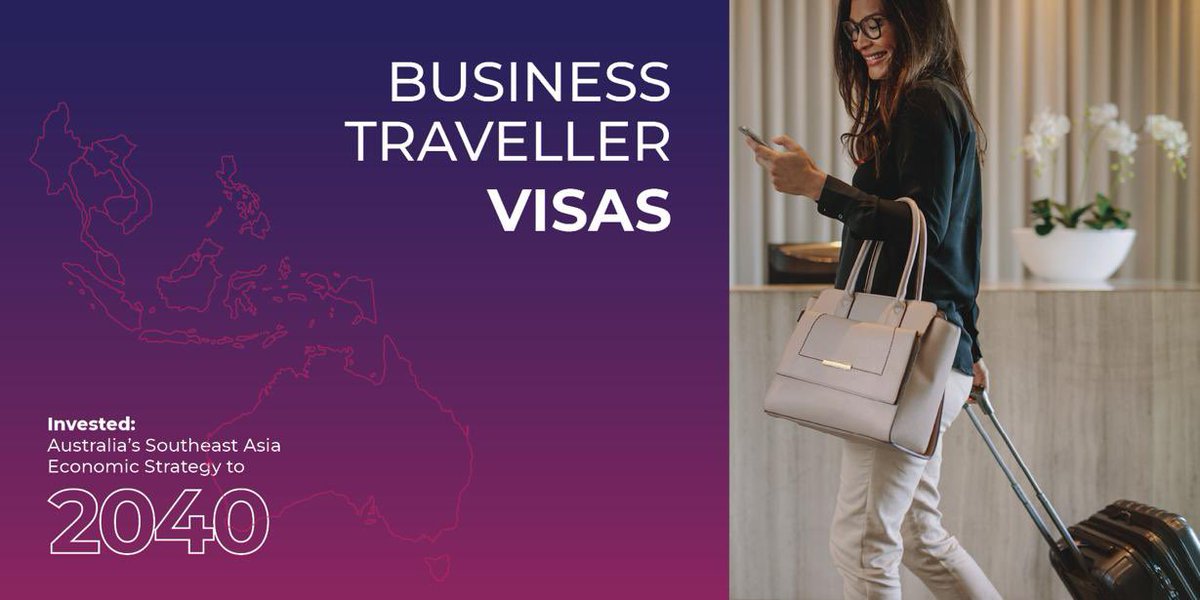 Another milestone for Australia’s Southeast Asia Economic Strategy to 2040! For applications lodged from today, the validity of Business Visitor visas has ⬆️ to up to 5️⃣ years Announced at the #ASEAN50AUS Summit, this is further step to ⬆️ ties. Detail👉 immi.homeaffairs.gov.au/visas/getting-…