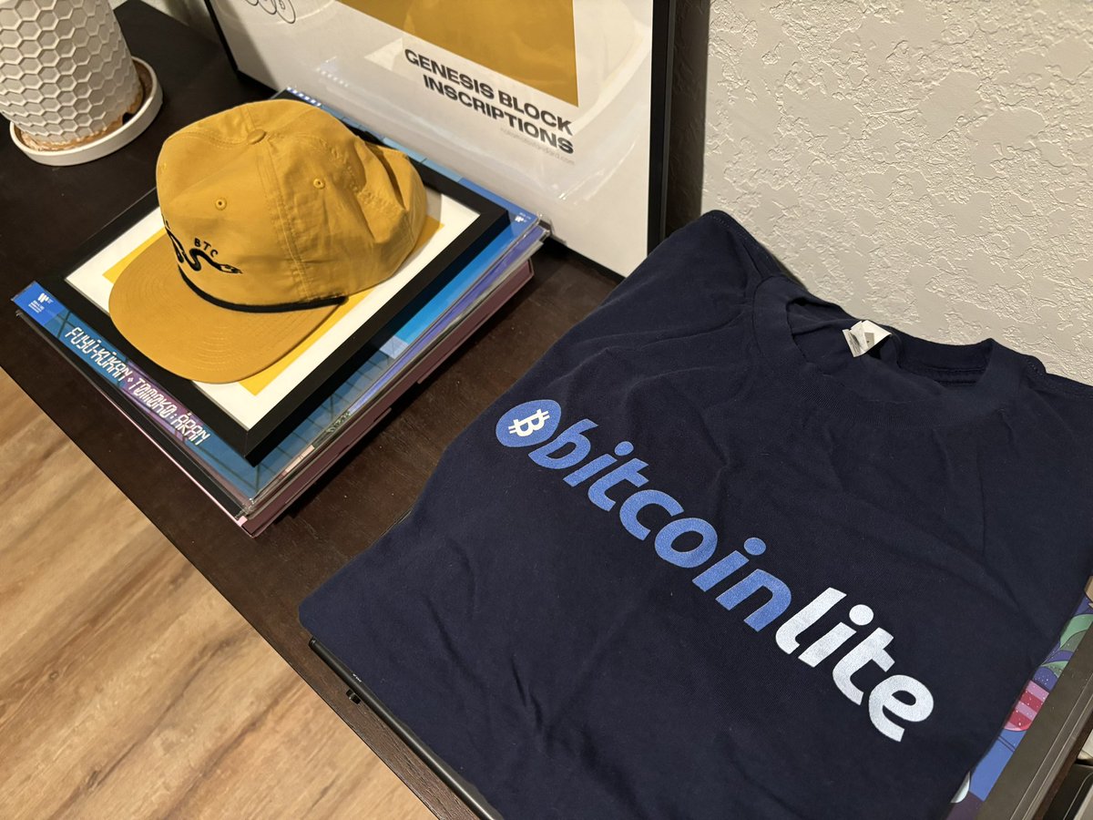 nakamoto_std's tweet photo. @MASTERBTCLTC Weโre getting these ready to ship, starting tomorrow. ๐๏ธ #BitcoinLite https://t.co/yQHt8754LH