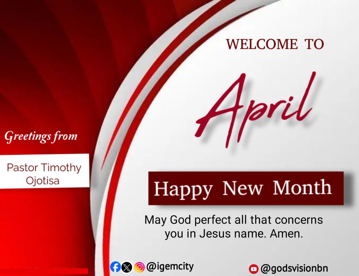 Happy New Month. #igem #newmonth #blessings #April #eastermonday #Jesus #resurrection #salvation