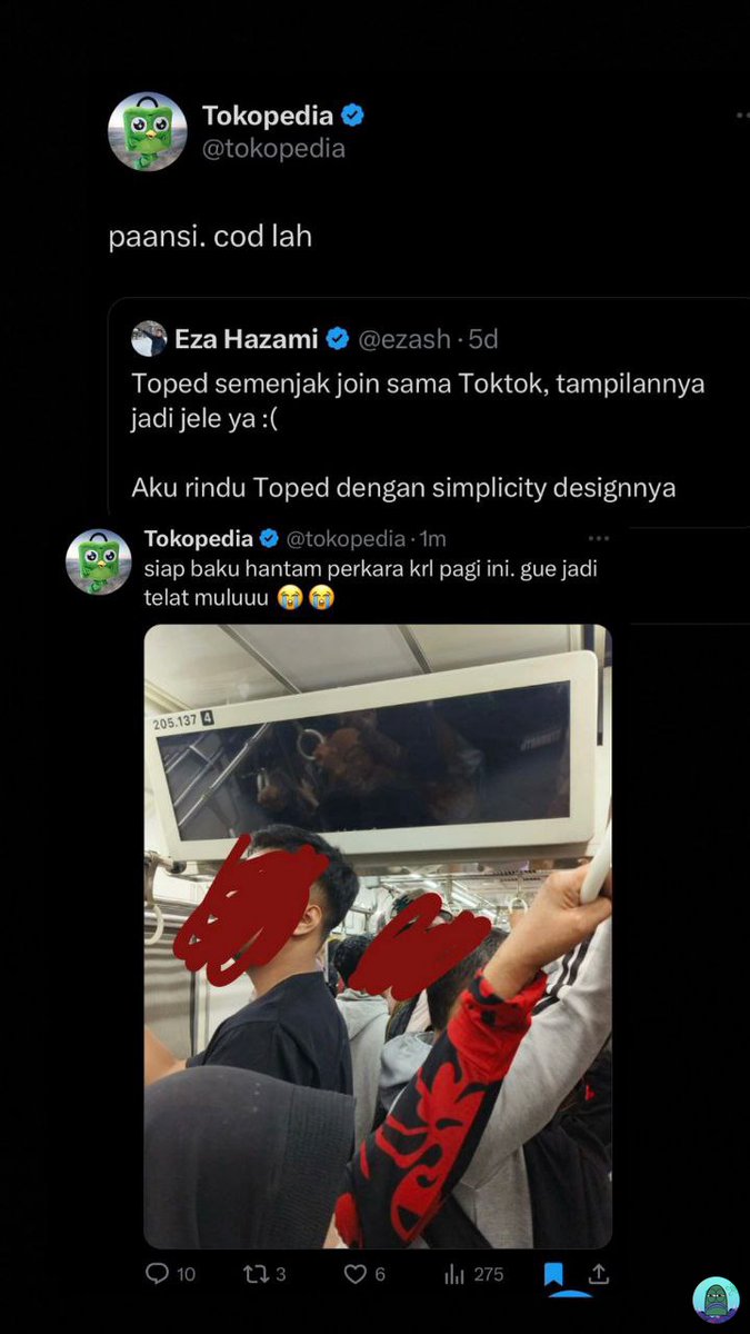 Tanyarl Ini adminnya salah akun kah?? 😅😅 tapi udah diapus sih