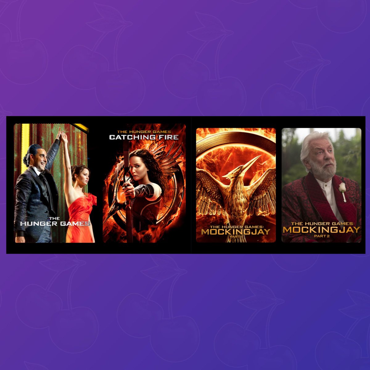 PopBase's tweet image. All four original Hunger Games movies are now on Netflix.
