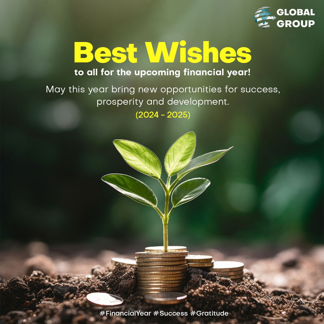 Global Group wishes for a kick start of the new FY.

#NewOpportunities #NewLearnings #GlobalGroup #FY2024_25 #KickStart #ExperienceMatters #CreateHistory #FinancialYear #NewChallenges #SuccessAhead #GrowthMindset #EmbraceChange 🚀📈