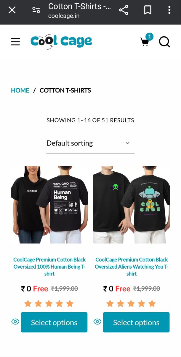 coolcage_in's tweet photo. π Looking to add some fun to your wardrobe?
Get a FREE oversized t-shirt from us today!π
visit: https://t.co/9doNHxiida
#Coolcage #AprilFoolsDay #Oversizedtees #OGtees https://t.co/7UUdkqVLTm