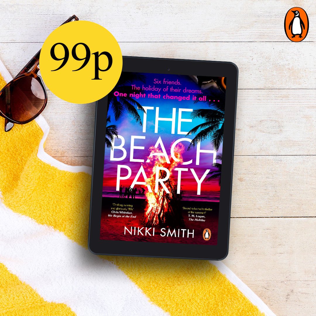 Fancy transporting yourself to Mallorca for some sunshine & revisiting the ‘80s? #TheBeachParty is currently on offer for just 99p…😎 Six friends. Two weeks in a luxury villa. One horrific tragedy. amzn.to/452r72Z