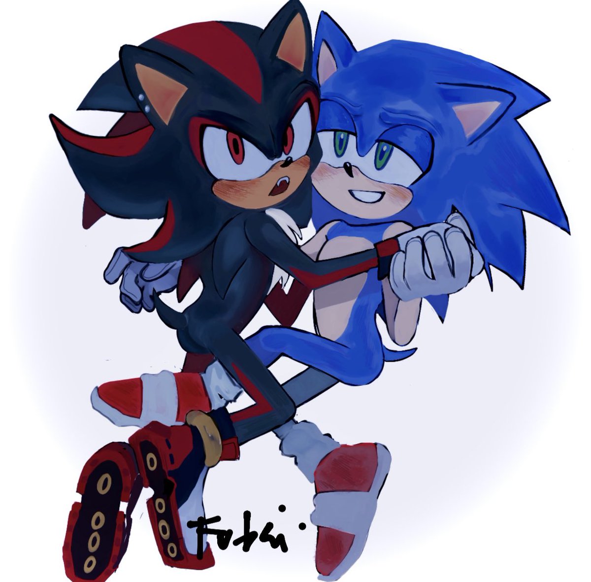 #sonadow #sonicfanart #SonicTheHedegehog #ShadowTheHedgehog