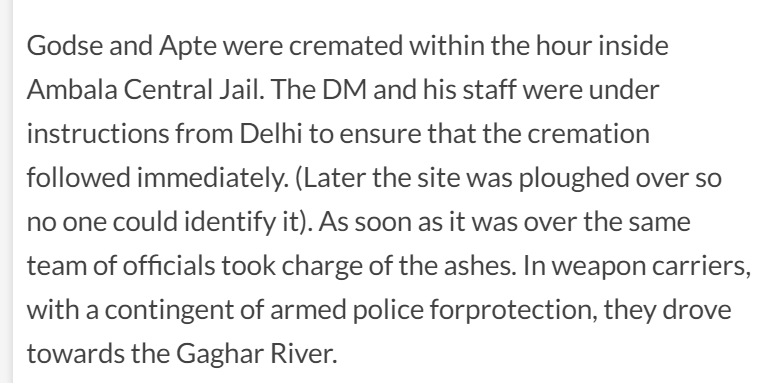 In fact, officials in-charge of immersion of Ashes  in river proceeded in a deliberately haphazard a...